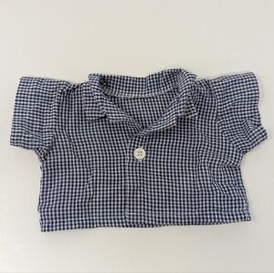 Cabbage Patch Kid Doll Shirt Blue Check Vintage